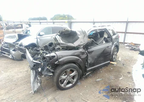 2017 Dodge Journey Crossroad Plus из США, поврежденный, VIN 3C4PDCGG9HT625812